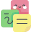 Sticky notes icon 64x64