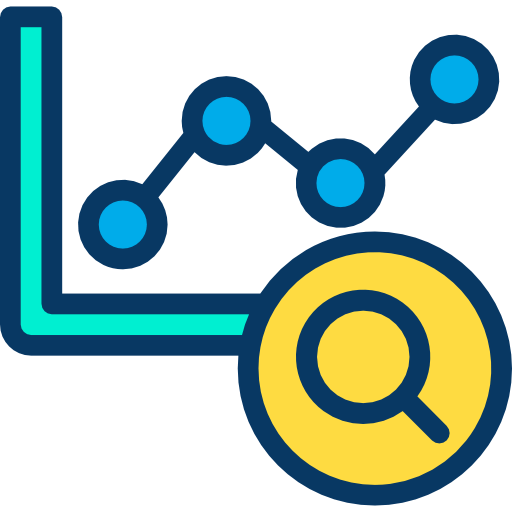 Line chart icon
