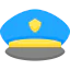 Police hat Symbol 64x64