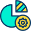 Pie chart icon 64x64