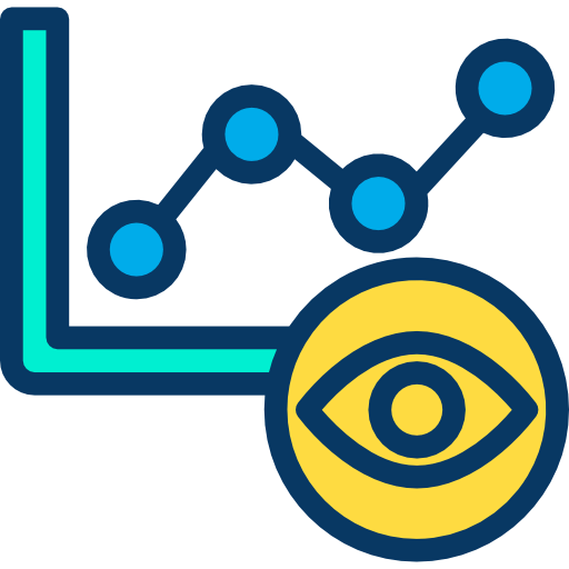 Line chart icon