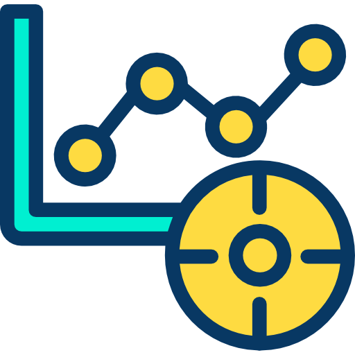 Line chart icon
