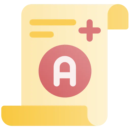 Student grades icon