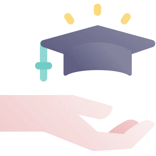 Graduation cap icon