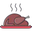 Roast chicken icon 64x64