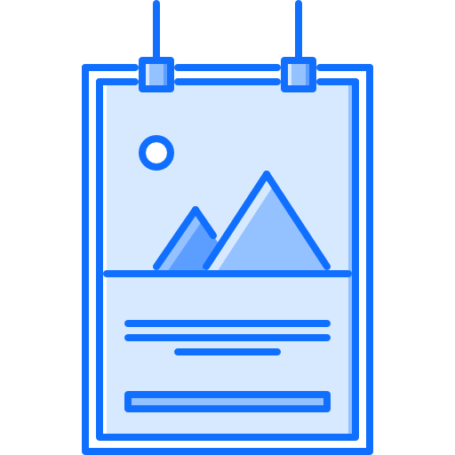 Poster icon