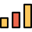 Bar chart icon 64x64