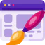 Web design icon 64x64