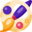Paint palette icon 64x64