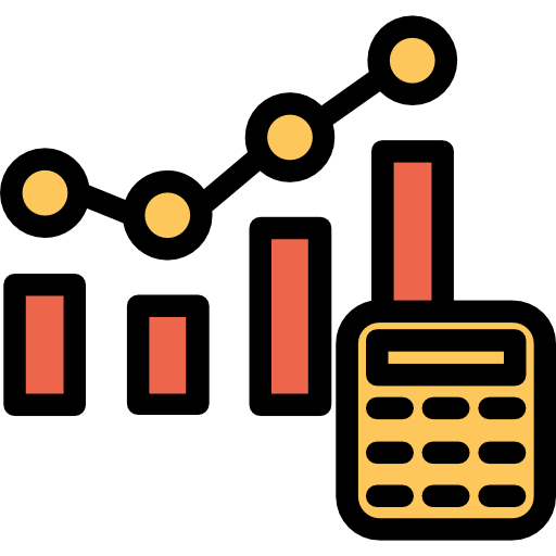 Line chart icon