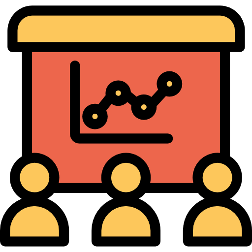 Line chart icon