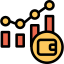 Bar chart icon 64x64