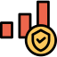 Bar chart icon 64x64