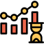 Bar chart icon 64x64