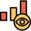 Bar chart icon 64x64