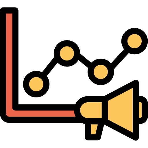 Line chart icon