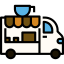 Coffee truck icon 64x64