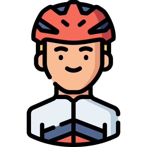 Cyclist icon