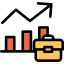 Bar chart icon 64x64
