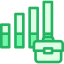 Bar chart icon 64x64