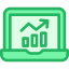 Bar chart icon 64x64