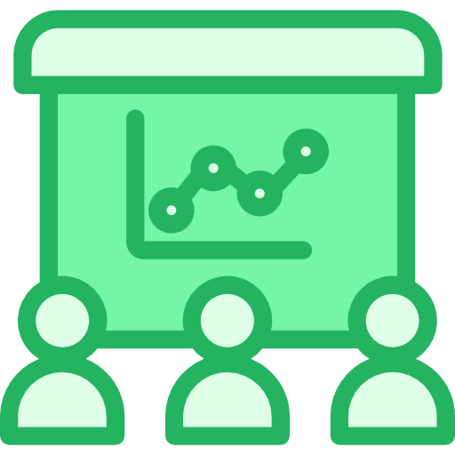 Line chart icon