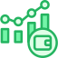 Bar chart icon 64x64