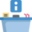 Information desk icon 64x64