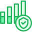 Bar chart icon 64x64