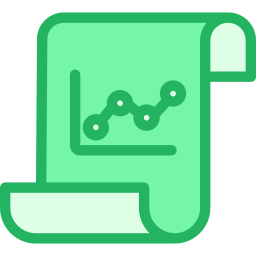 Line chart icon
