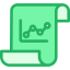 Line chart icon 64x64
