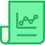 Line chart icon 64x64