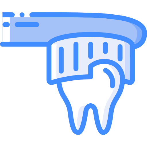 Teeth brushing icon