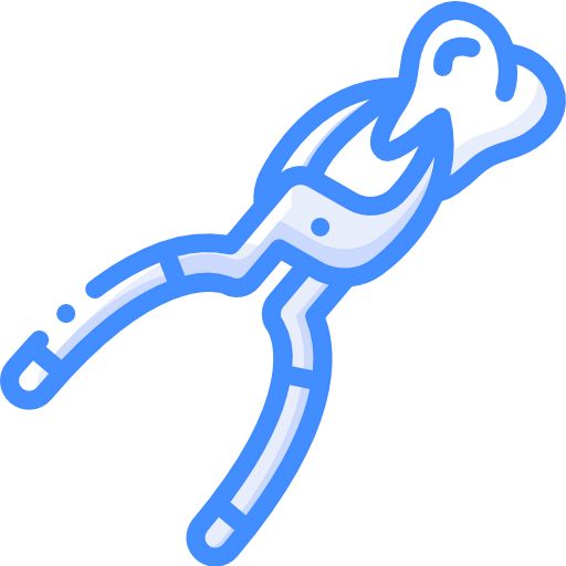 Tooth extraction icon