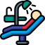 Dentist chair icon 64x64