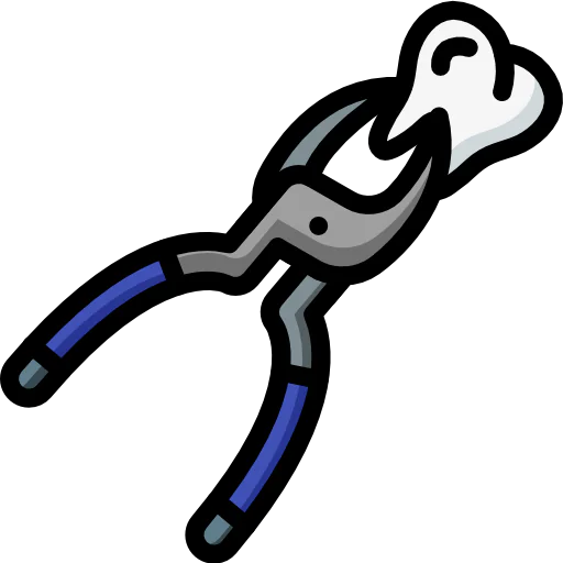 Tooth extraction icon