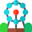 Ferris wheel icon 64x64