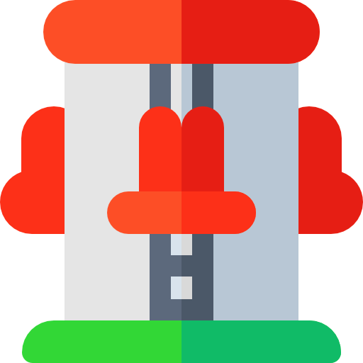 Roller coaster icon