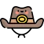 Cowboy hat icon 64x64