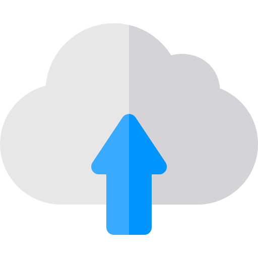 Cloud upload icon