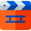 Clapperboard icon 64x64