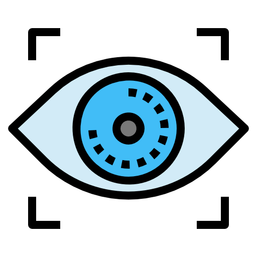 Biometric recognition icon