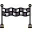 Finish line icon 64x64
