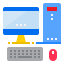 Desktop computer Symbol 64x64
