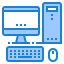 Desktop computer Symbol 64x64