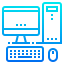 Desktop computer Symbol 64x64