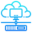 Cloud network icon 64x64