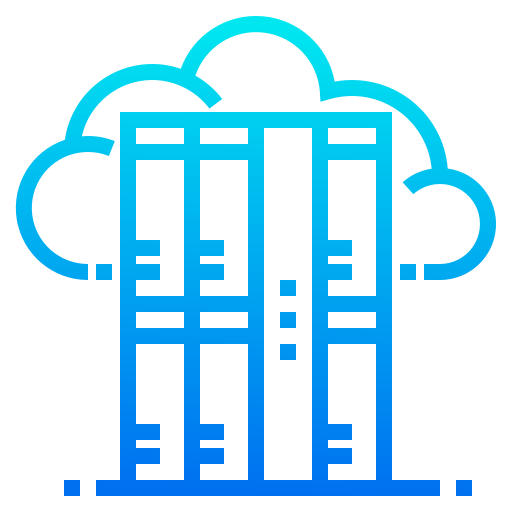 Cloud server ícono