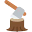 Wood cutting icon 64x64