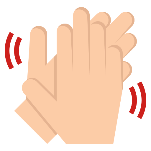Clapping ícono
